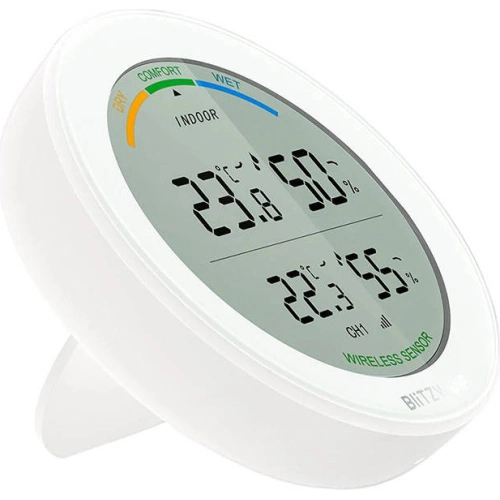 Bezprzewodowa stacja pogodowa Wi-Fi Blitzwolf BW-WS01 (biała)