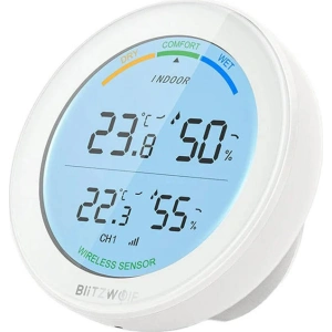 Wholesale Blitzwolf BW-WS01 Wireless weather station (white) - BLZ496 - {ean13} - Hurt