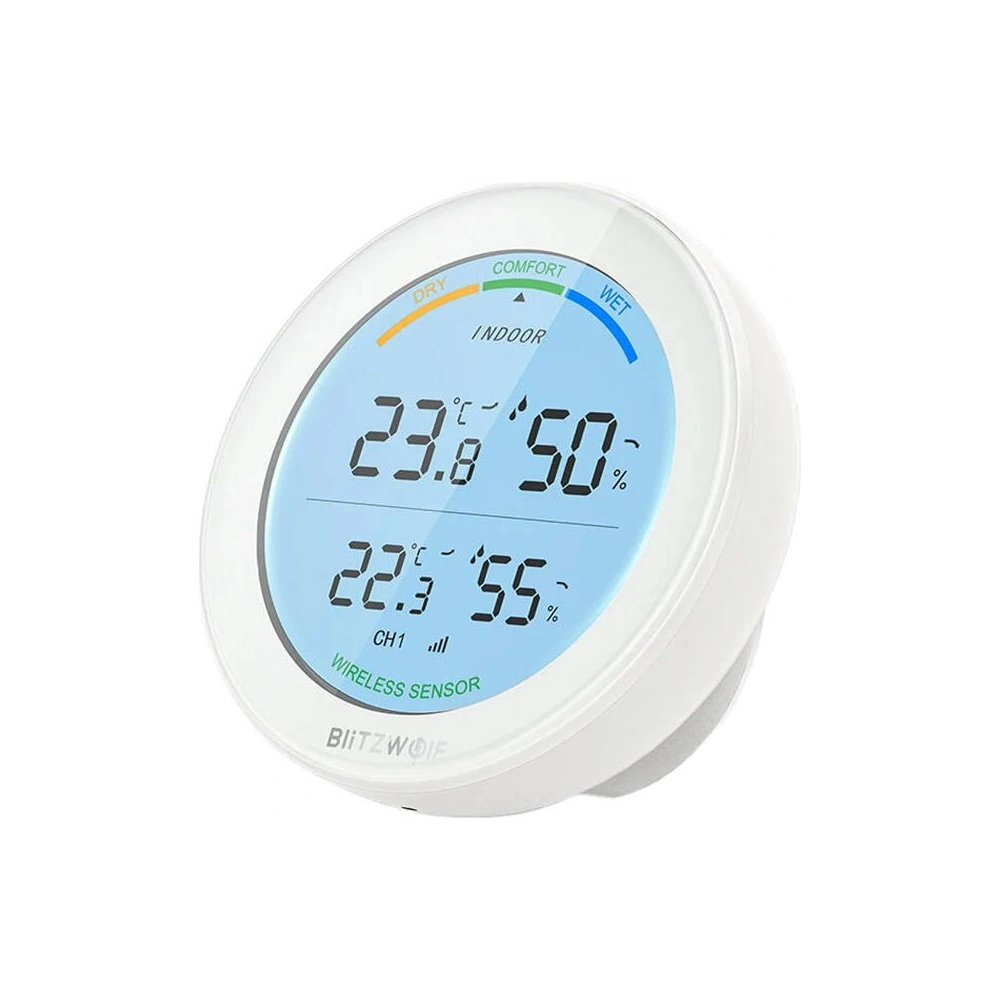 Hurtownia GSM - Bezdrátová meteorologická stanice Wi-Fi Blitzwolf BW-WS01 (bílá) - BLZ496 - {ean13} - Hurt
