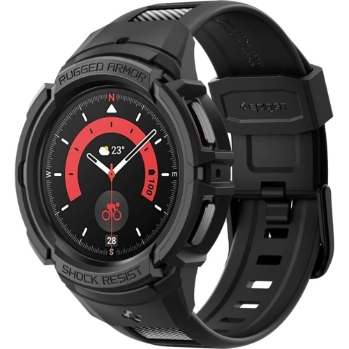 Pasek Spigen Rugged Armor Pro Samsung Galaxy Watch 5 Pro 45mm Black