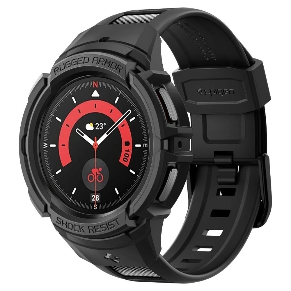 Hurtownia GSM - Spigen Rugged Armor Pro Samsung Galaxy Watch 5 Pro 45mm Schwarz - SPN2317 - {ean13} - Hurt