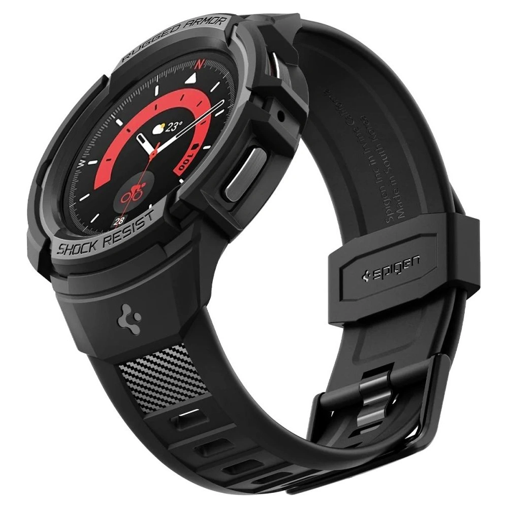 Hurtownia GSM - Spigen Rugged Armor Pro Samsung Galaxy Watch 5 Pro 45mm Schwarz - SPN2317 - {ean13} - Hurt