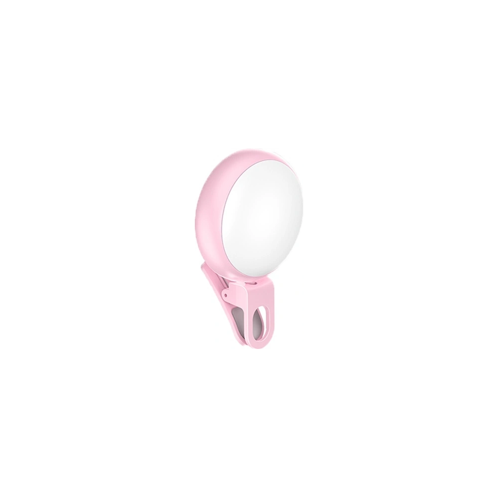 Hurtownia GSM - Lampka LED USAMS do Selfie różowy/pink ZB55D01 - USA455PNK - {ean13} - Hurt