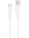 Kabel USAMS U68 USB-C 2A Fast Charge 1m biały/white SJ501USB02