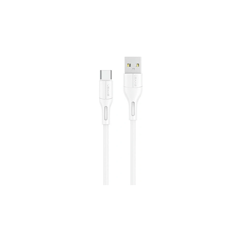 Hurtownia GSM - Kabel USAMS U68 USB-C 2A Fast Charge 1m bílý/white SJ501USB02 - USA418WHT - {ean13} - Hurt