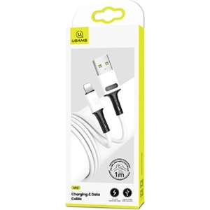 Hurtownia GSM - Kabel USAMS U52 lightning 2A Fast Charge 1m biały/white SJ434USB01 - USA394WHT - {ean13} - Hurt