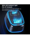 Hurtownia GSM - Autonabíječka USAMS C24 1xUSB+1xUSB-C 120W Rychlé nabíjení černá/black CC142TC01 - USA484BLK - {ean13} - Hurt
