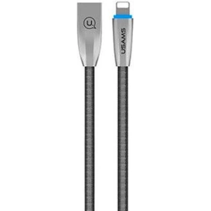 Hurtownia GSM - Kabel pleciony USAMS U-Light Lightning szary/gray 1,2m IPZSUSB02 - USA341GRY - {ean13} - Hurt