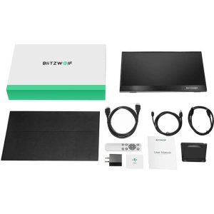 Hurtownia GSM - [OUTLET] Przenośny monitor BlitzWolf BW-PCM2, 13.3 (czarny) - OT-307 - {ean13} - Hurt