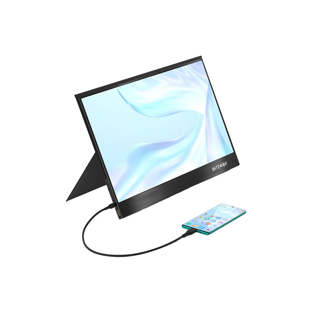 Hurtownia GSM - [OUTLET] Tragbarer Monitor BlitzWolf BW-PCM2, 13.3 (schwarz) - OT-307 - {ean13} - Hurt