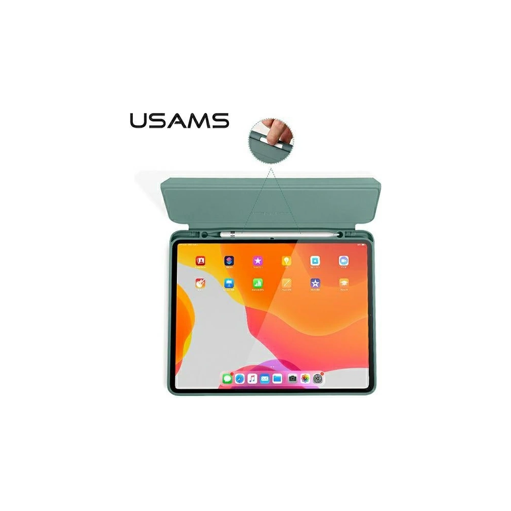 Hurtownia GSM - Etui USAMS Winto Apple iPad Pro 12.9 2021 (5. generace) fialové/purple IPO12YT103 Smart Cover - USA183PRP - {ean13} - Hurt