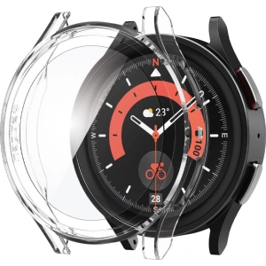 Hurtownia GSM - Etui Spigen Thin Fit + Sklíčko Samsung Galaxy Watch 5 Pro 45mm Crystal Clear - SPN2318 - {ean13} - Hurt