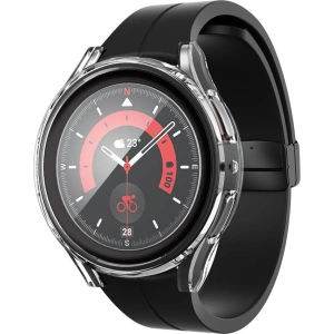 Hurtownia GSM - Etui Spigen Thin Fit + Sklíčko Samsung Galaxy Watch 5 Pro 45mm Crystal Clear - SPN2318 - {ean13} - Hurt