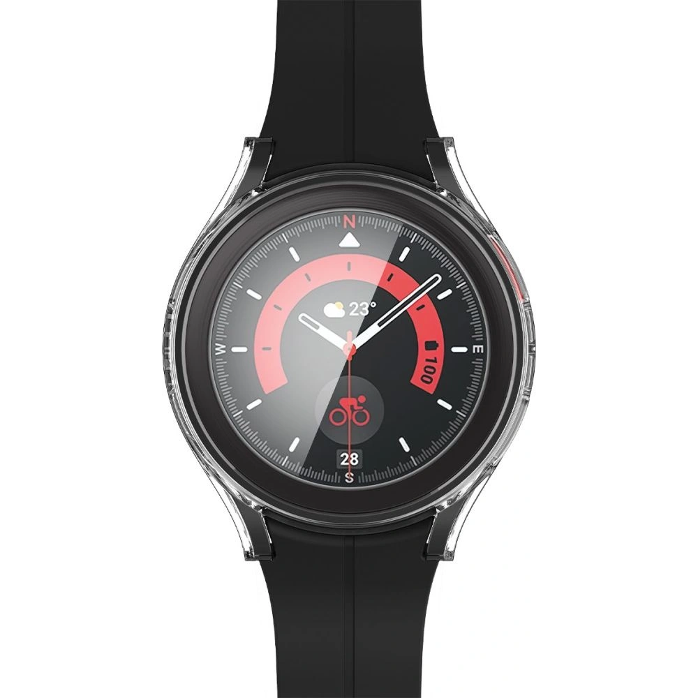 Hurtownia GSM - Case Spigen Thin Fit + Glas Samsung Galaxy Watch 5 Pro 45mm Crystal Clear - SPN2318 - {ean13} - Hurt
