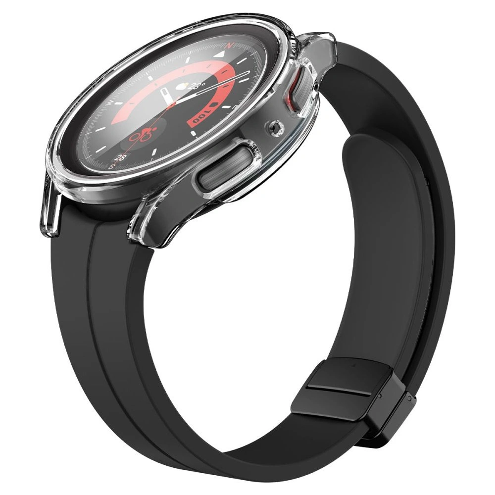 Hurtownia GSM - Case Spigen Thin Fit + Glas Samsung Galaxy Watch 5 Pro 45mm Crystal Clear - SPN2318 - {ean13} - Hurt