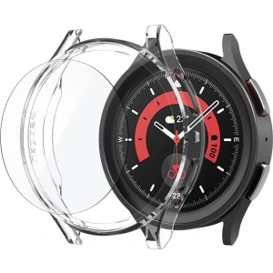 Hurtownia GSM - Etui Spigen Thin Fit + Sklíčko Samsung Galaxy Watch 5 Pro 45mm Crystal Clear - SPN2318 - {ean13} - Hurt