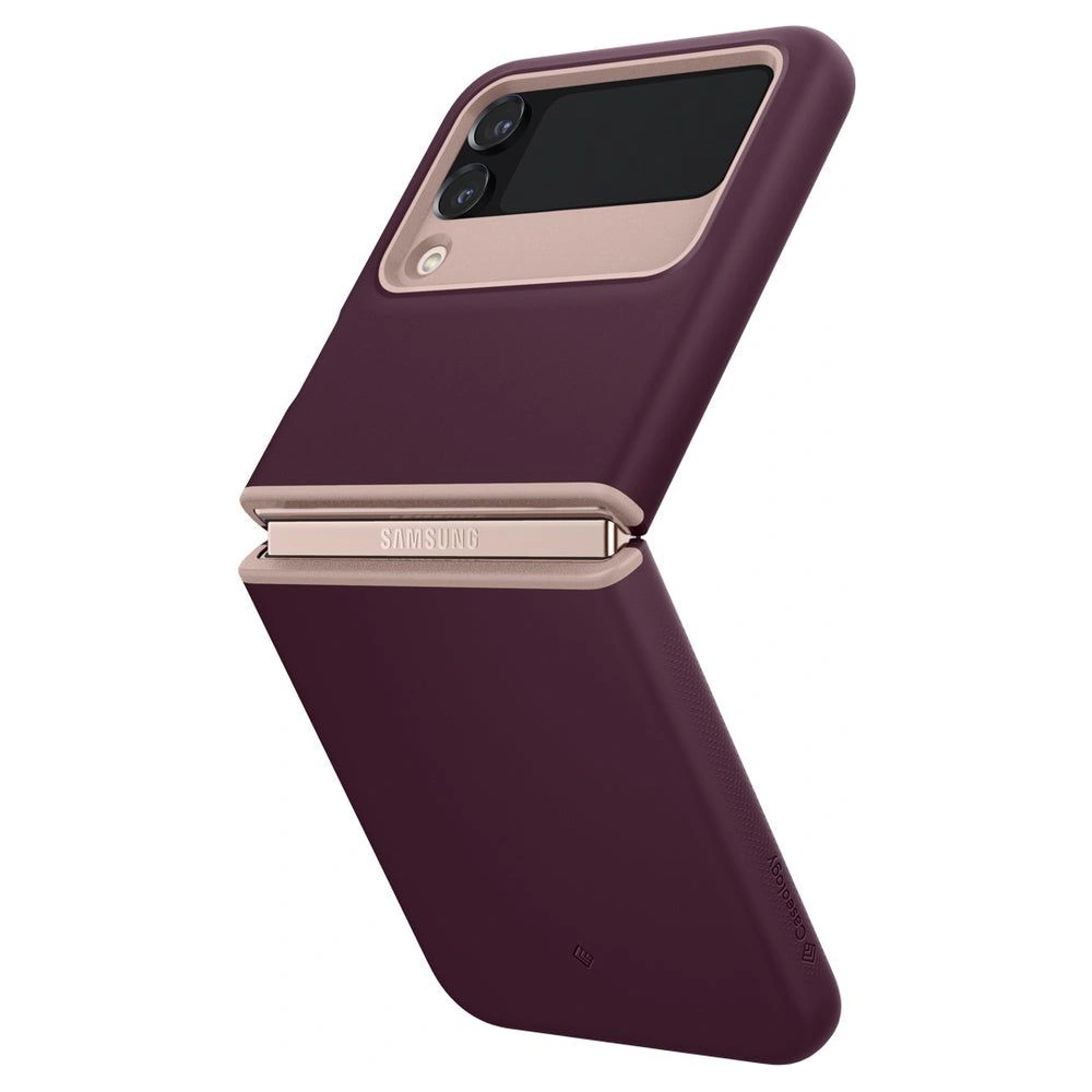 Hurtownia GSM - Etui Caseology Nano Pop Samsung Galaxy Z Flip 4 Burgundská fazole - CSL064 - {ean13} - Hurt