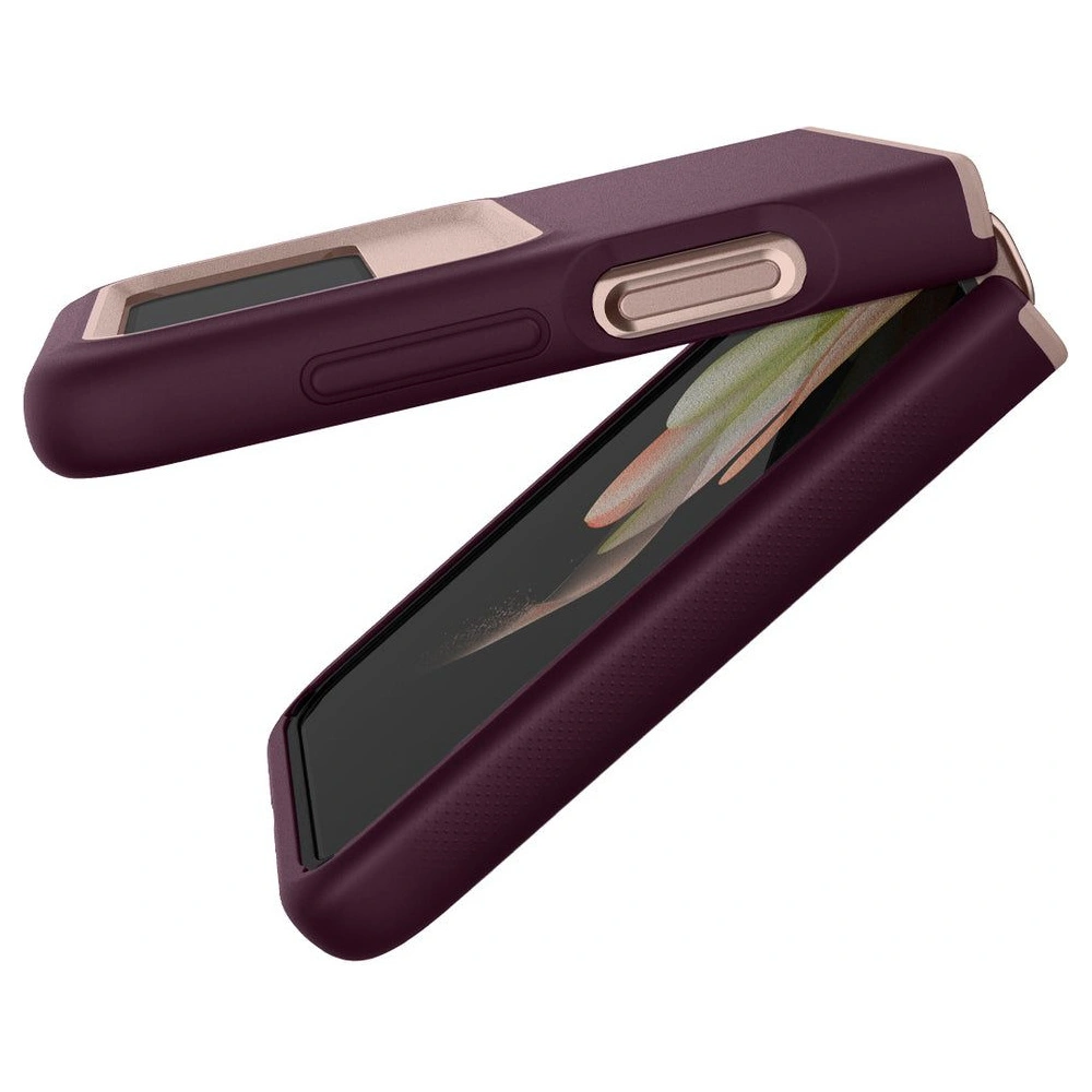 Hurtownia GSM - Etui Caseology Nano Pop Samsung Galaxy Z Flip 4 Burgundská fazole - CSL064 - {ean13} - Hurt