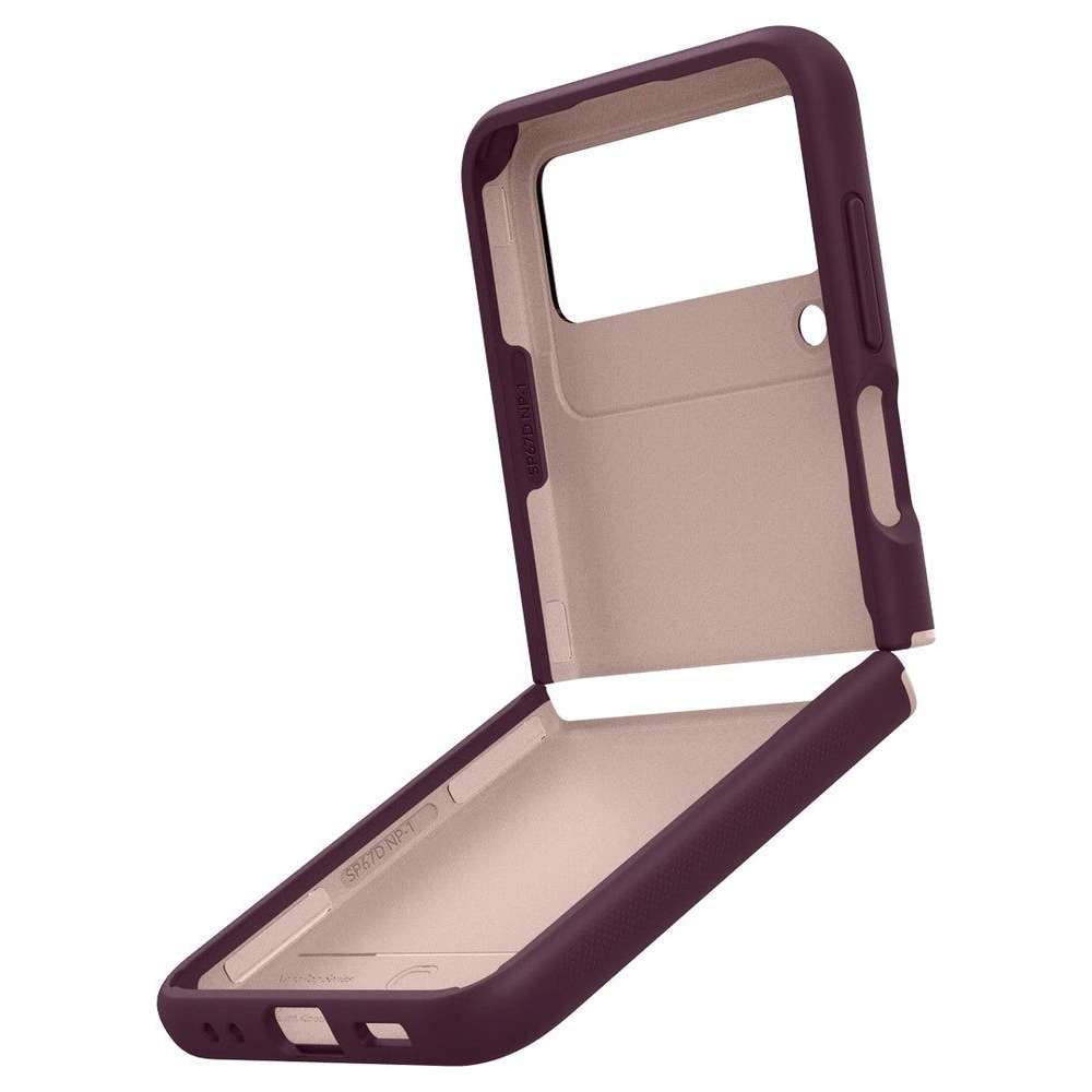 Hurtownia GSM - Etui Caseology Nano Pop Samsung Galaxy Z Flip 4 Burgundská fazole - CSL064 - {ean13} - Hurt