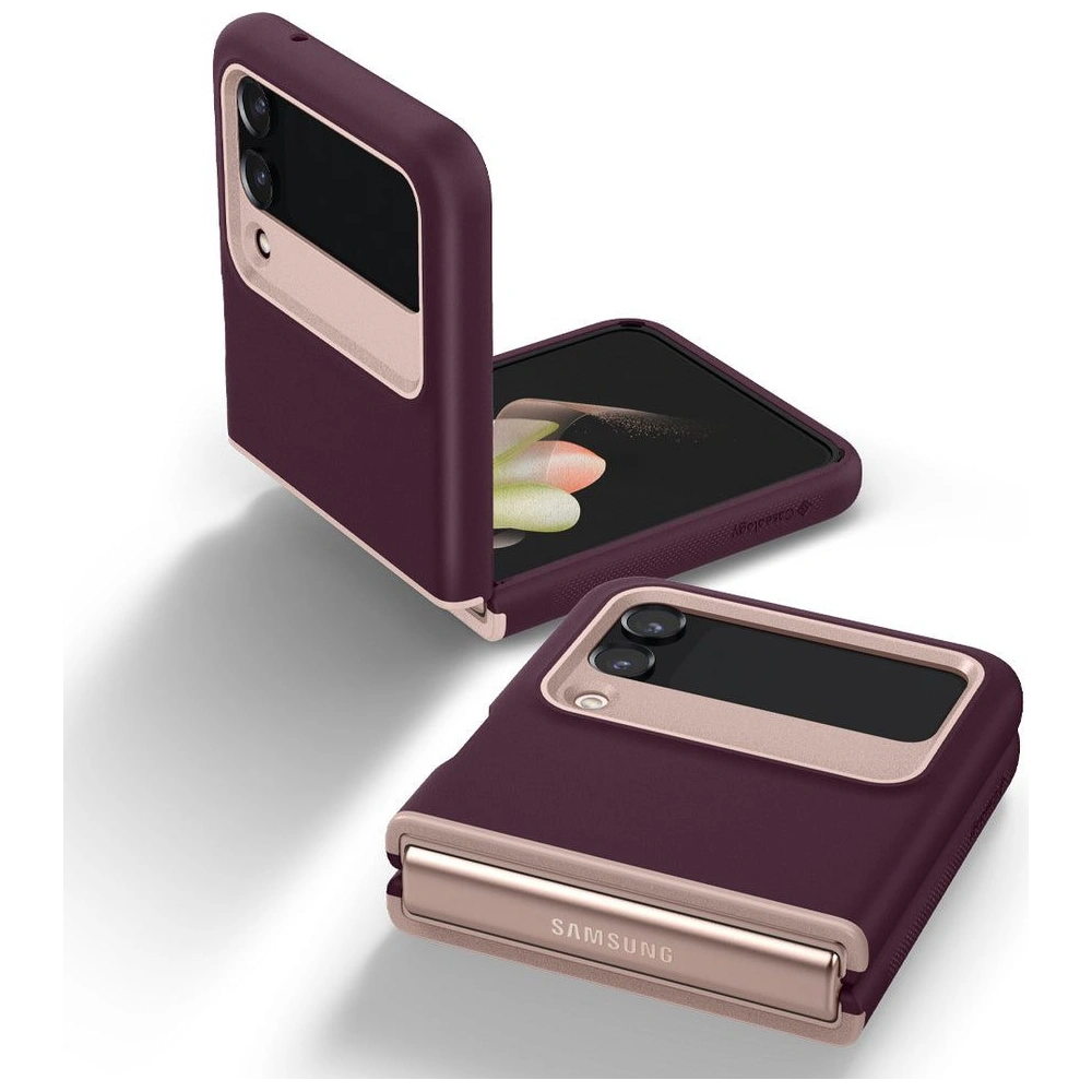 Hurtownia GSM - Etui Caseology Nano Pop Samsung Galaxy Z Flip 4 Burgundská fazole - CSL064 - {ean13} - Hurt