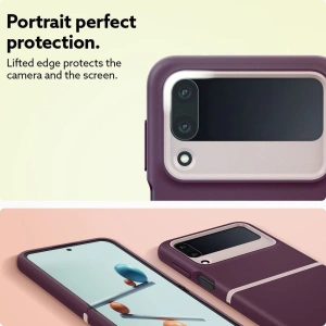 Wholesale Caseology Nano Pop Samsung Galaxy Z Flip 4 Burgundy Bean - CSL064 - {ean13} - Hurt