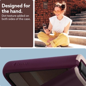 Wholesale Caseology Nano Pop Samsung Galaxy Z Flip 4 Burgundy Bean - CSL064 - {ean13} - Hurt