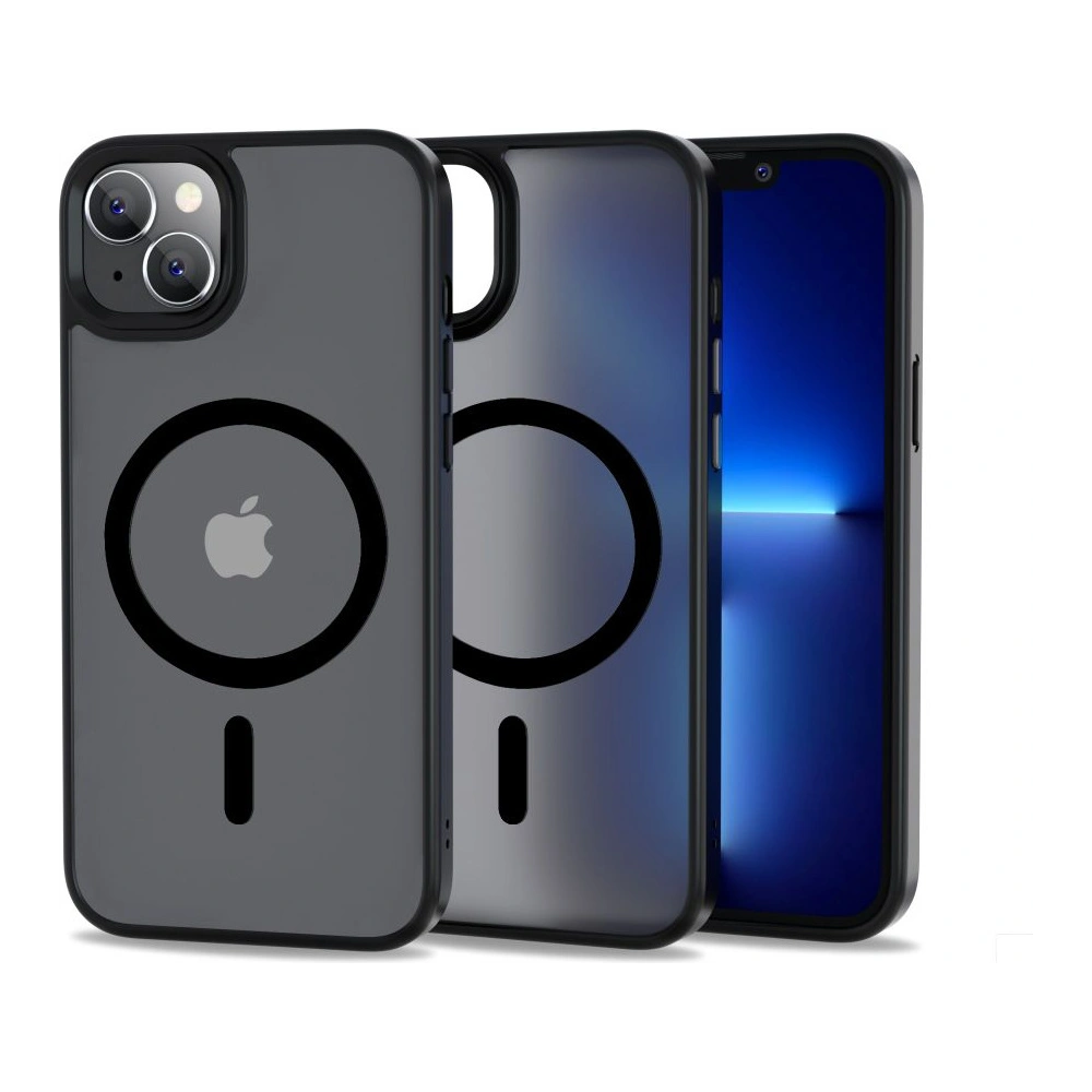 Hurtownia GSM - Etui Tech-Protect Magmat MagSafe Apple iPhone 14 Plus / 15 Plus matná černá - THP1299 - {ean13} - Hurt