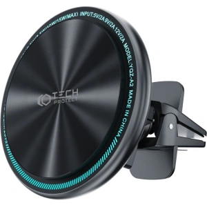 Hurtownia GSM - Uchwyt samochodowy Tech-Protect A2 Magnetic MagSafe Vent Car Mount Wireless Charger 15W Black - THP1300 - {ean13} - Hurt