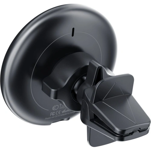 Uchwyt samochodowy Tech-Protect A2 Magnetic MagSafe Vent Car Mount Wireless Charger 15W Black