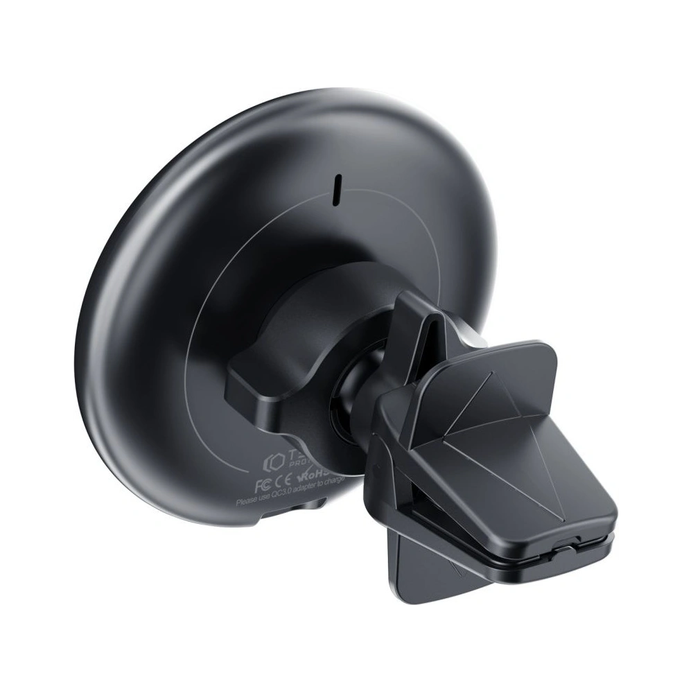 Hurtownia GSM - Upevnění do auta Tech-Protect A2 Magnetic MagSafe Vent Car Mount Wireless Charger 15W Černé - THP1300 - {ean13} - Hurt