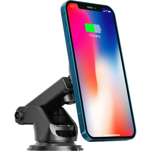 Uchwyt samochodowy Tech-Protect A2 Magnetic MagSafe Dash Car Mount Wireless Charger 15W Black