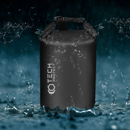 Wodoodporne uniwersalne etui Tech-Protect 20l Universal Waterproof Bag Black