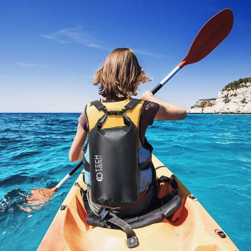 Wodoodporne uniwersalne etui Tech-Protect 20l Universal Waterproof Bag Black