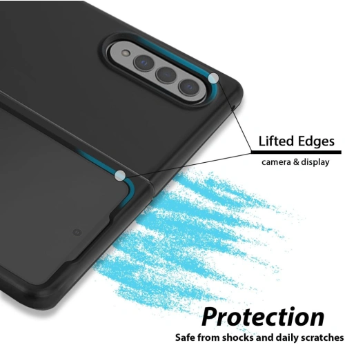 Etui Whitestone Contrast Samsung Galaxy Z Fold 4 Matte Black