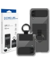 Wholesale Whitestone Clear Case Ring Samsung Galaxy Z Flip 4 Black - WSD070 - {ean13} - Hurt