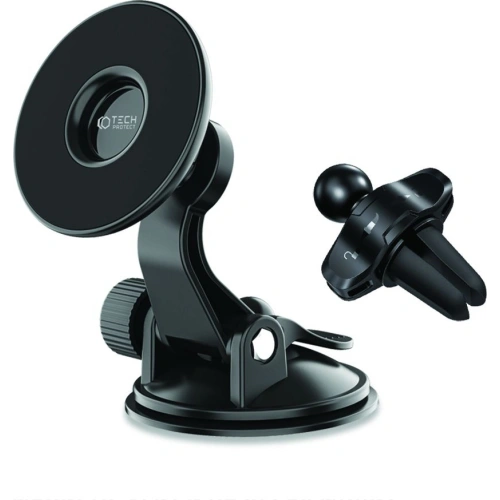 Uchwyt samochodowy Tech-Protect N50 Magnetic MagSafe Dashboard & Vent Car Mount Black