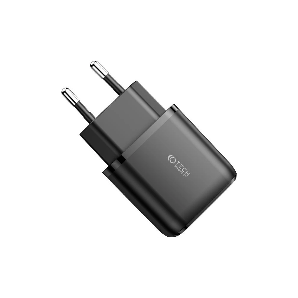Hurtownia GSM - Ładowarka sieciowa Tech-Protect C12W 2-port Network Charger 2.4A Black - THP1318 - {ean13} - Hurt