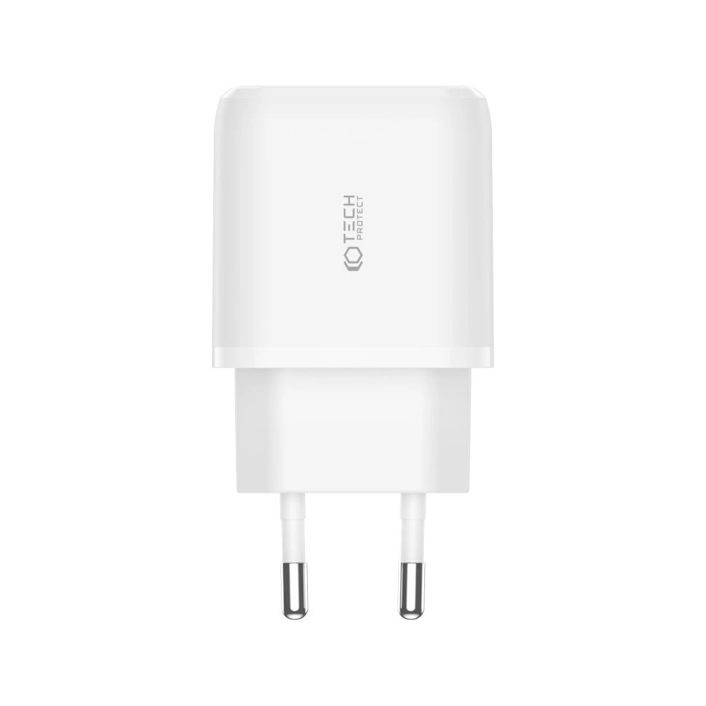 Hurtownia GSM - Ładowarka sieciowa Tech-Protect C12W 2-port Network Charger 2.4A White - THP1319 - {ean13} - Hurt