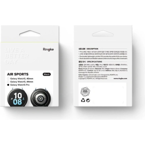 Etui Ringke Air Sports Samsung Galaxy Watch 5 Pro 45mm Black