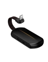 [OUTLET] Baseus GAMO 3-in-1 iP Male to Dual iP & 3.5mm Female Adapter L47 Black