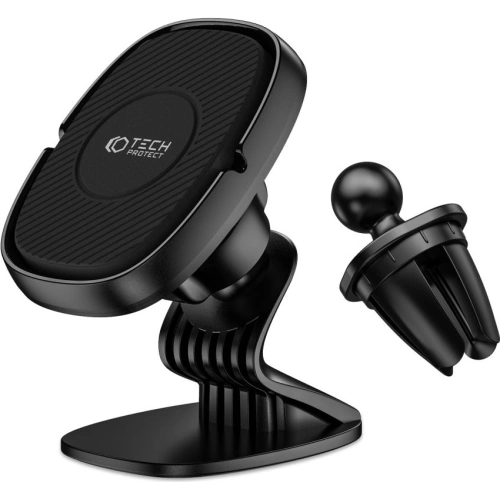 Uchwyt samochodowy Tech-Protect N40 Magnetic Dashboard & Vent Car Mount Black