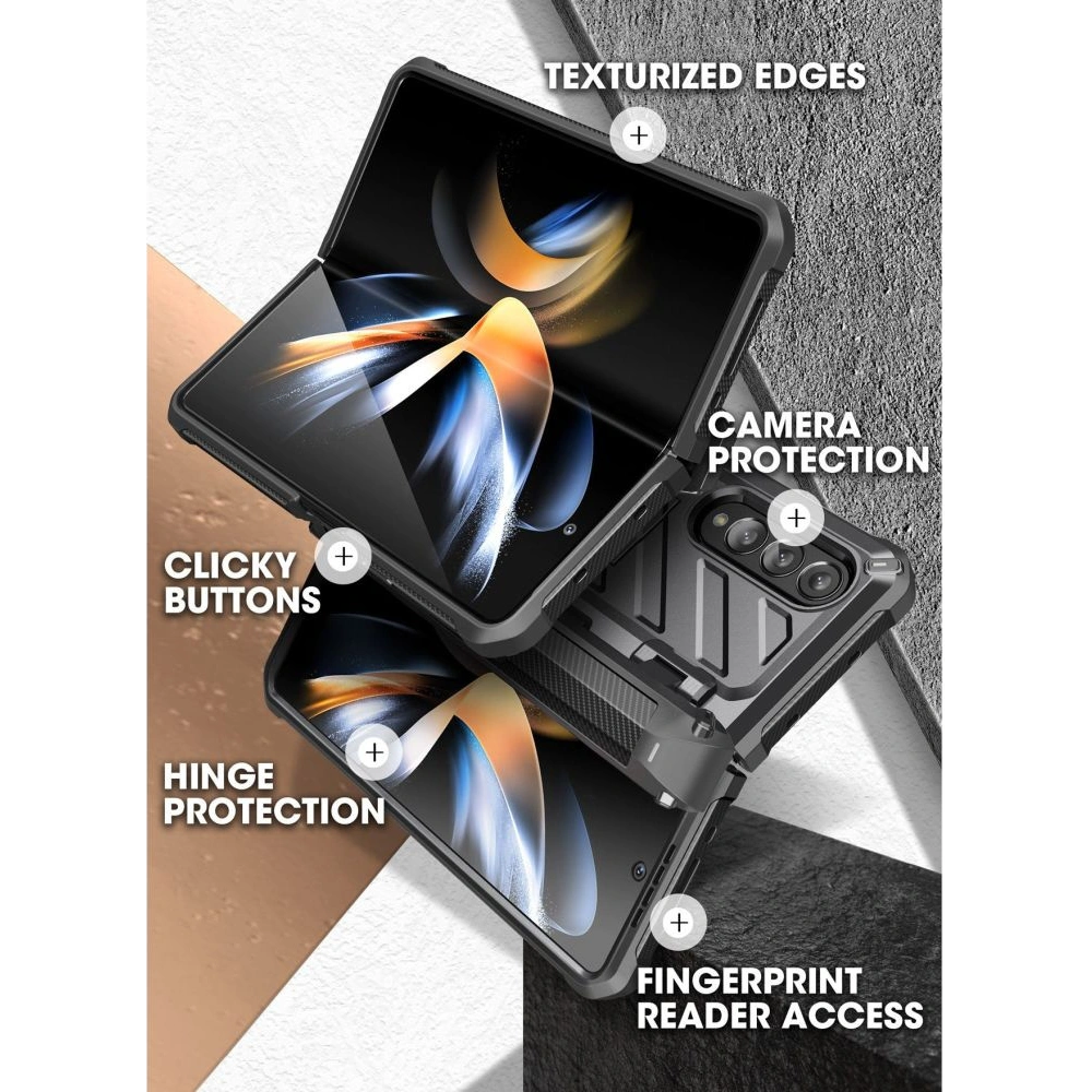 Hurtownia GSM - Etui Supcase Unicorn Beetle Pro Samsung Galaxy Z Fold 4 černé - SPC274 - {ean13} - Hurt