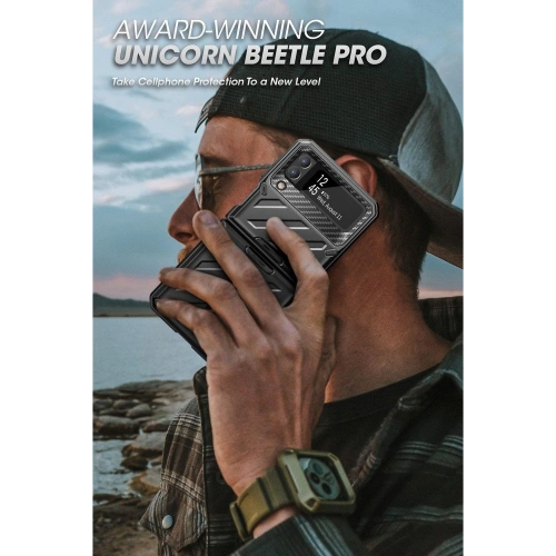 Etui Supcase Unicorn Beetle Pro Samsung Galaxy Z Flip 4 Black