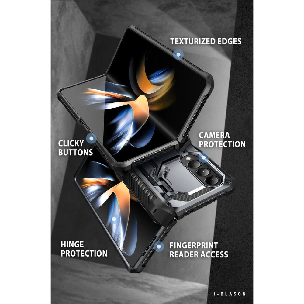 Hurtownia GSM - Etui Supcase IBLSN Armorbox Samsung Galaxy Z Fold 4 Černé - SPC276 - {ean13} - Hurt