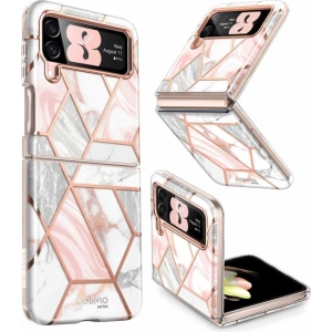 Wholesale Supcase Cosmo Samsung Galaxy Z Flip 4 Marble - SPC279 - {ean13} - Hurt