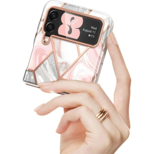 Wholesale Supcase Cosmo Samsung Galaxy Z Flip 4 Marble - SPC279 - {ean13} - Hurt