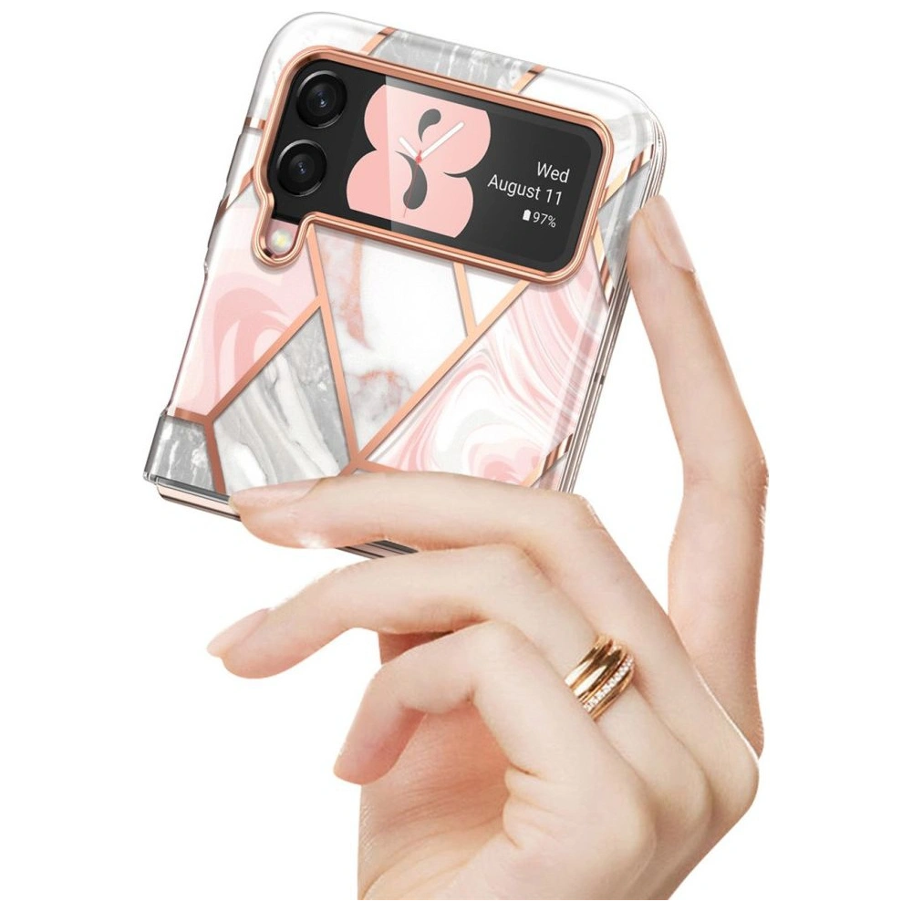 Hurtownia GSM - Etui Supcase Cosmo Samsung Galaxy Z Flip 4 Marble - SPC279 - {ean13} - Hurt