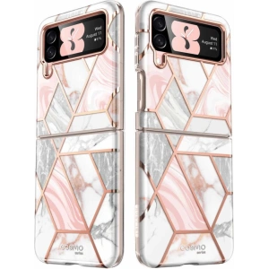 Wholesale Supcase Cosmo Samsung Galaxy Z Flip 4 Marble - SPC279 - {ean13} - Hurt