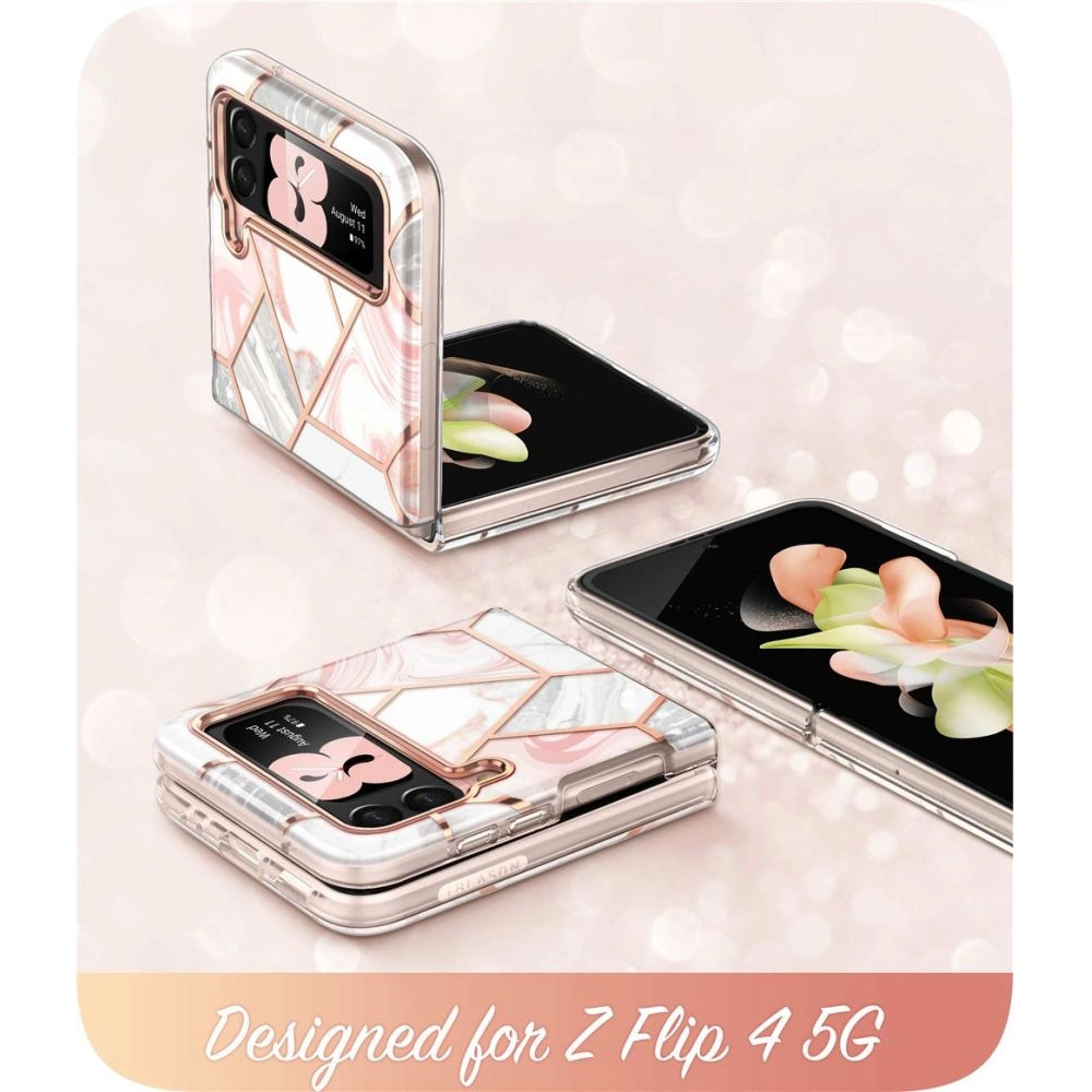 Hurtownia GSM - Etui Supcase Cosmo Samsung Galaxy Z Flip 4 Marble - SPC279 - {ean13} - Hurt