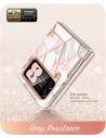 Wholesale Supcase Cosmo Samsung Galaxy Z Flip 4 Marble - SPC279 - {ean13} - Hurt